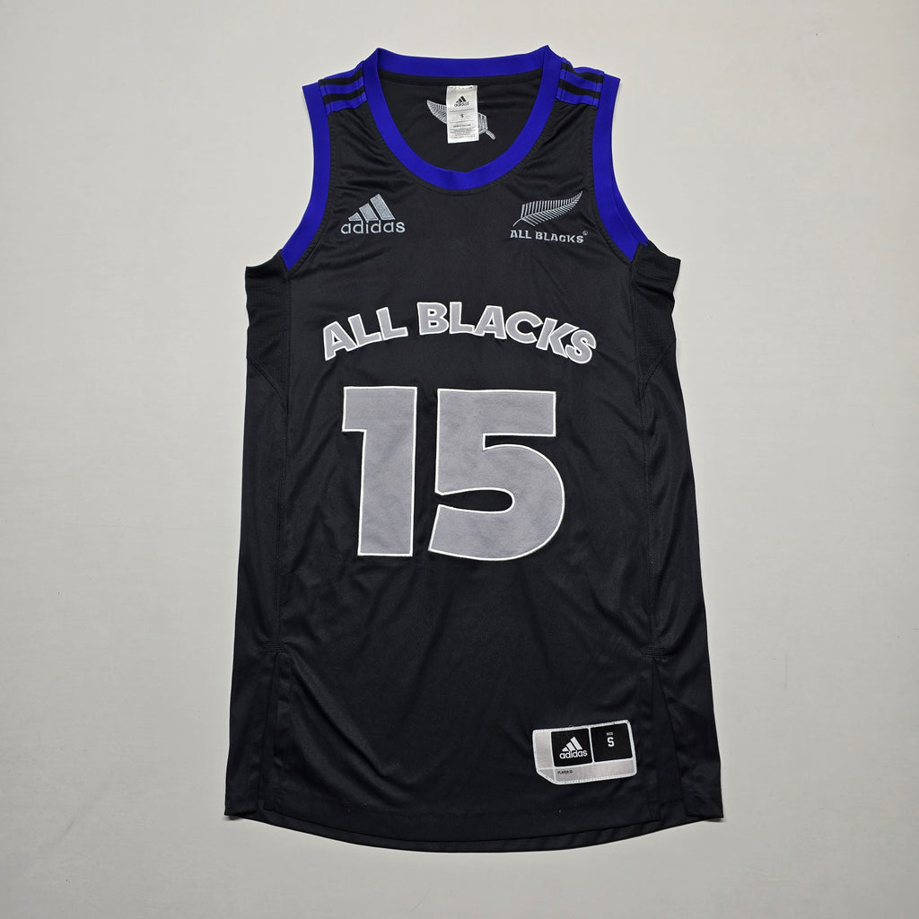 All Blacks 2015 Basketball Singlet - Small