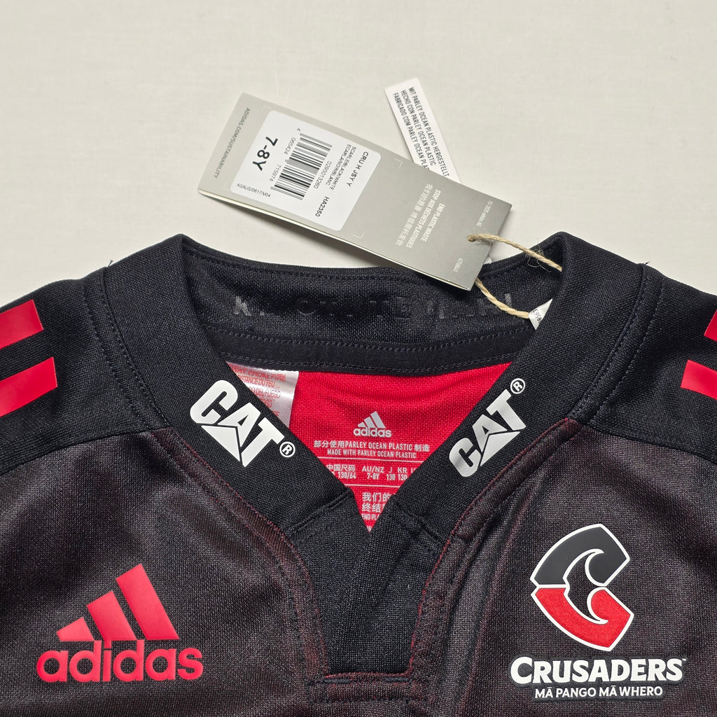 Crusaders 2022/23 Home Jersey (BNWT'S/Signed) - 7-8YRS