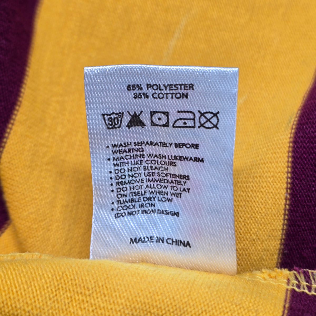 UC Football Long-sleeve #24 Jersey - Medium