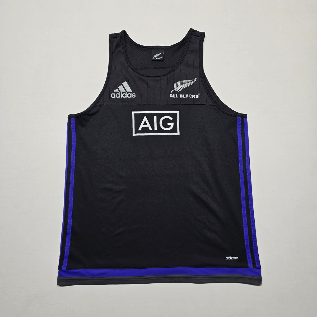 All Blacks 2015 Singlet - Medium