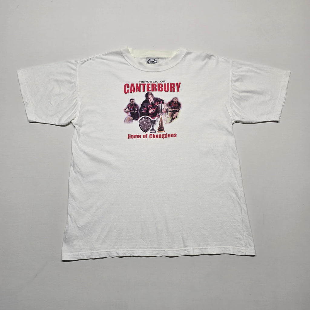 Canterbury Rugby (CRFU) / Crusaders 2002 T-shirt - Medium