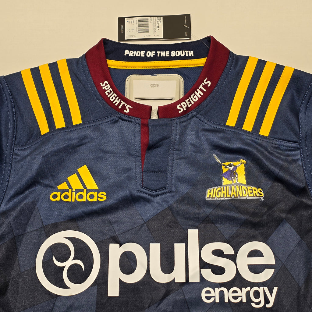 Highlanders 2016/17 Home Jersey (Team Issued/BNWT'S) - D7/Small
