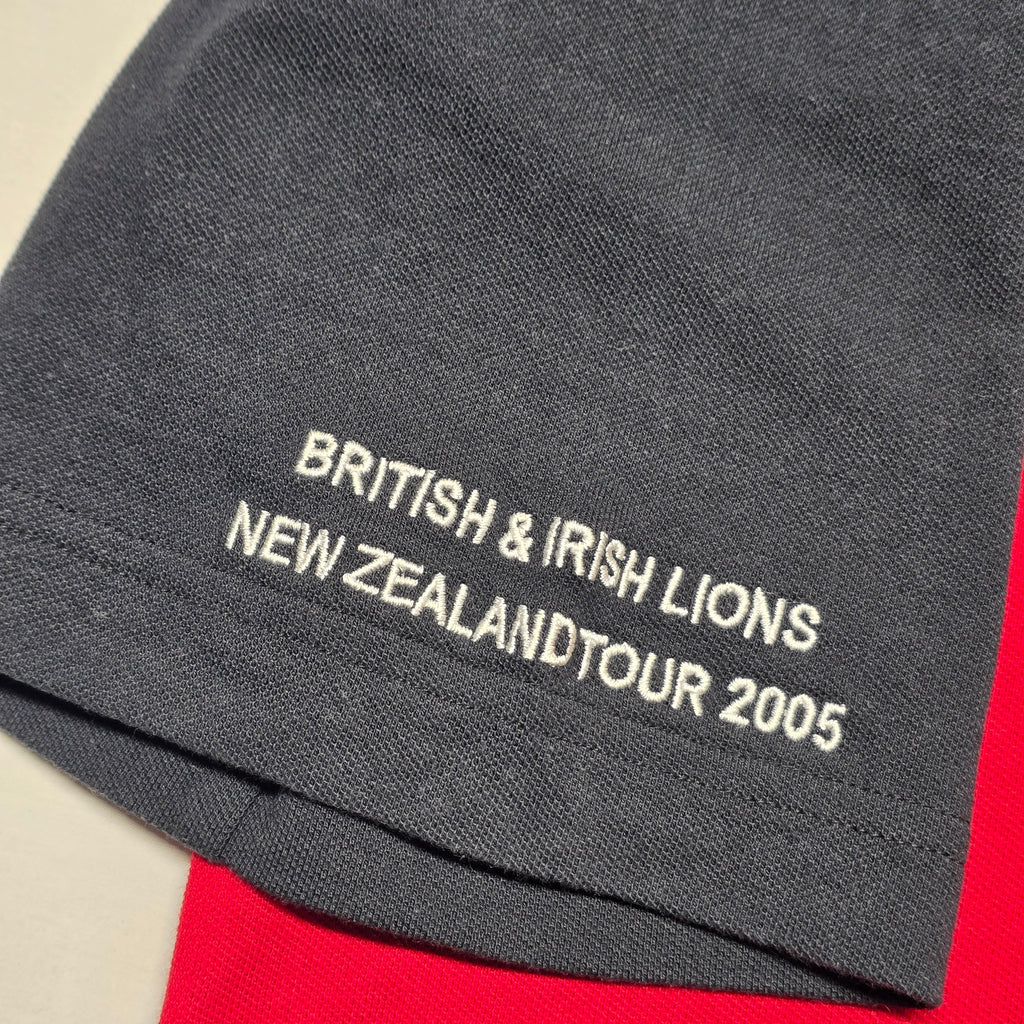 All Blacks + British & Irish Lions 2005 Tour Polo - Medium