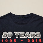 NZ Warriors 2015 20 Years T-shirt - Small