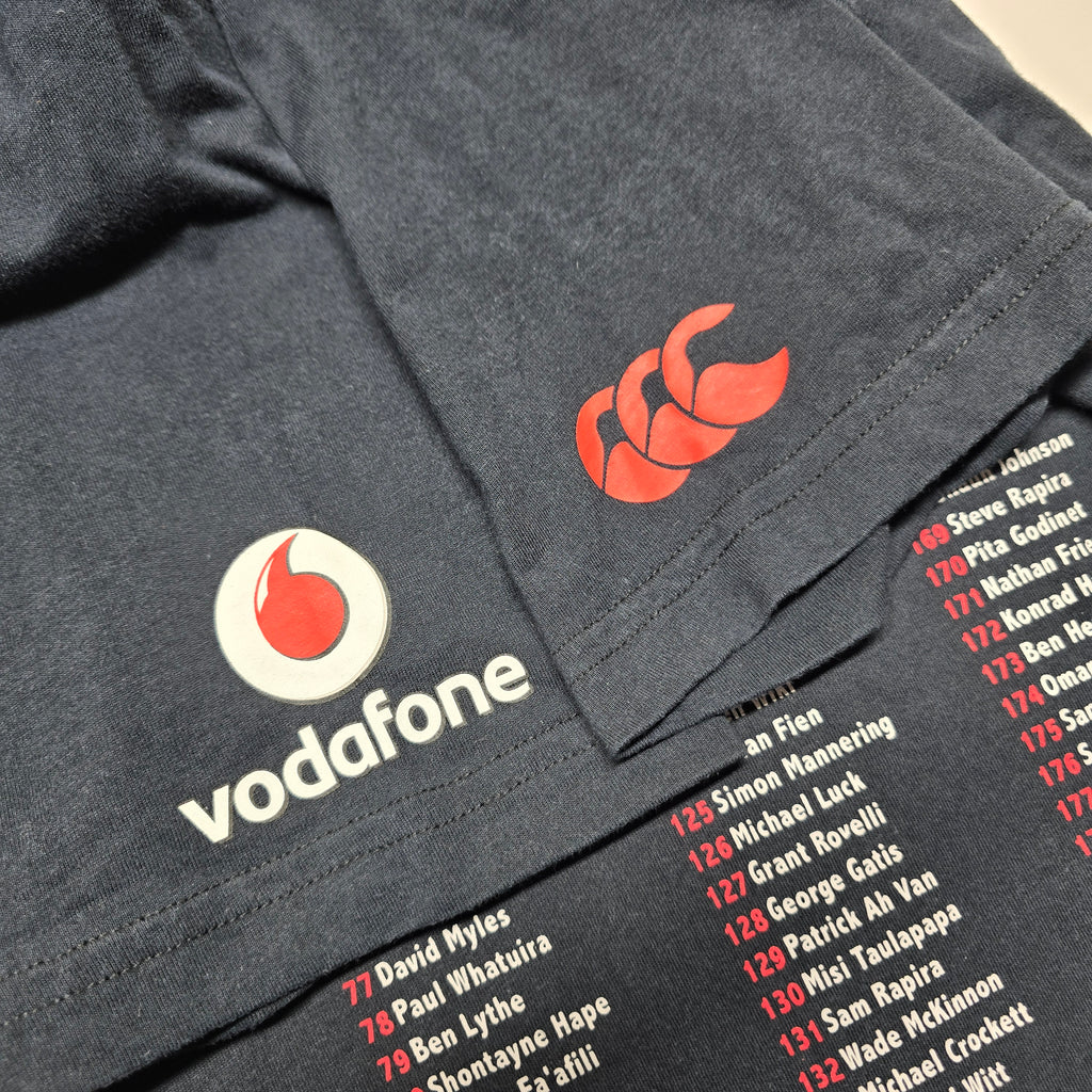 NZ Warriors 2015 20 Years T-shirt - Small