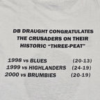 Crusaders 2000 Three-Peat T-shirt - 2XL