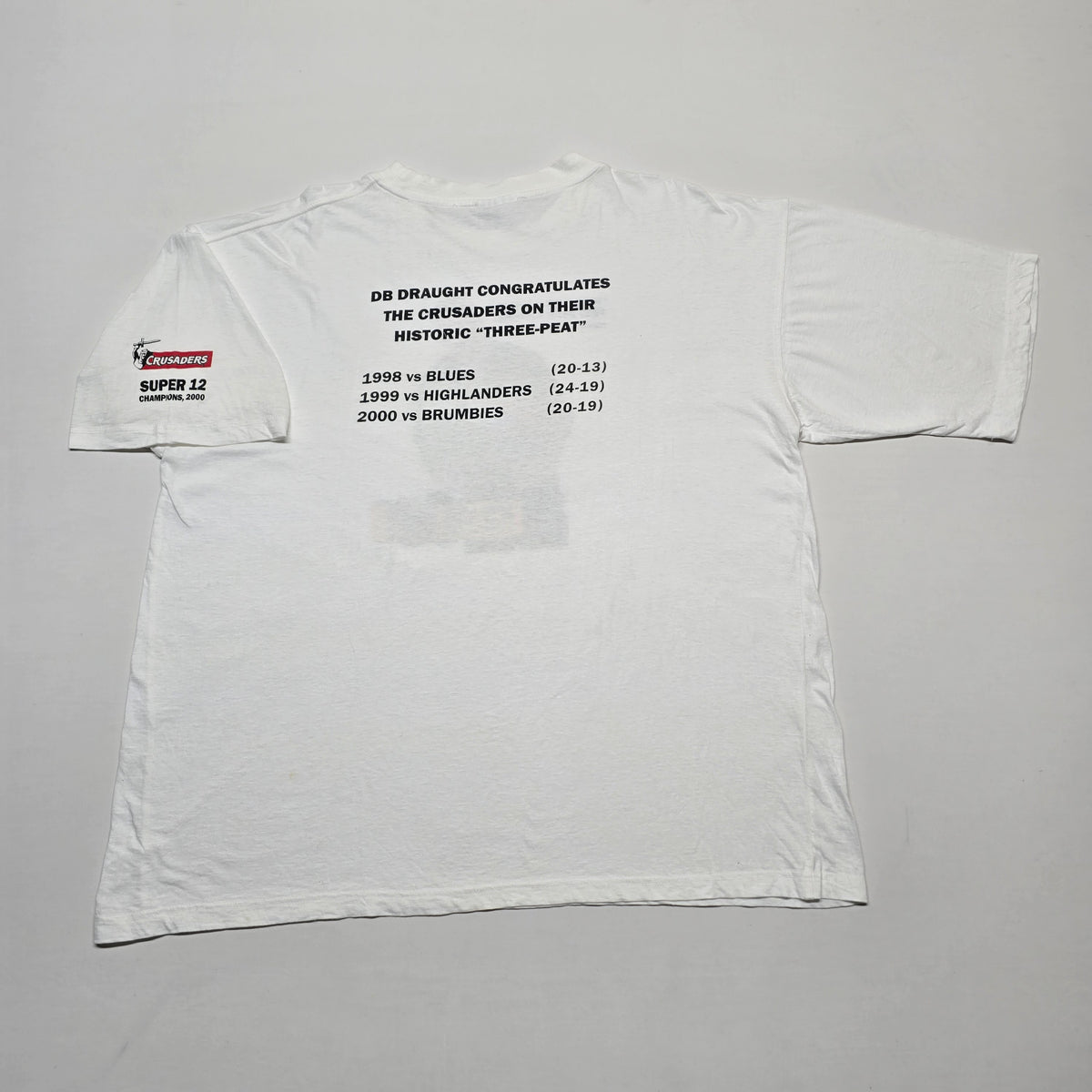 Crusaders 2000 Three-Peat T-shirt - 2XL