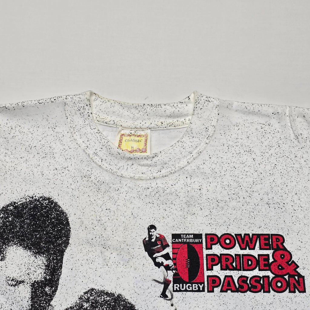 Canterbury Rugby (CRFU) 1990's T-shirt - Small/Medium