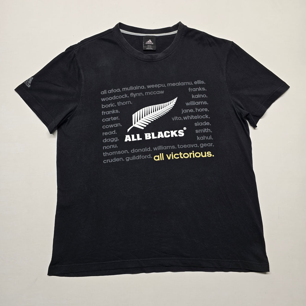 All Blacks 2011 "All Victorious" T-shirt - XL