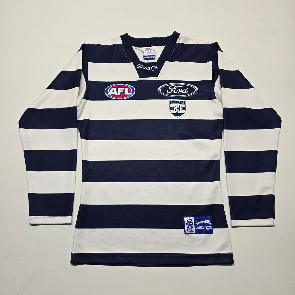 Geelong Cats AFL #18 Long-sleeve Jersey - Small