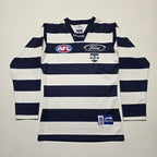 Geelong Cats AFL #18 Long-sleeve Jersey - Small