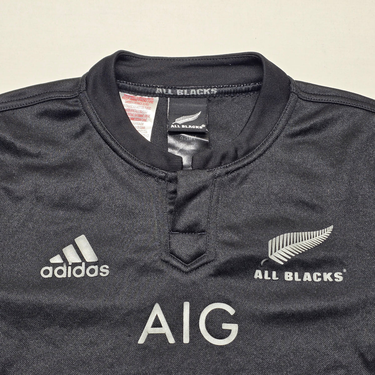 All Blacks 2015/16 Home Jersey - 9/10YRS