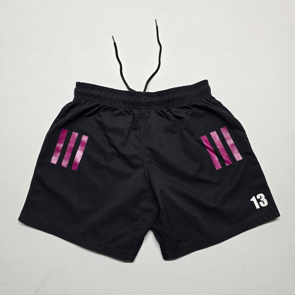 Black Ferns 2020 Shorts (Team Issued) - "7"