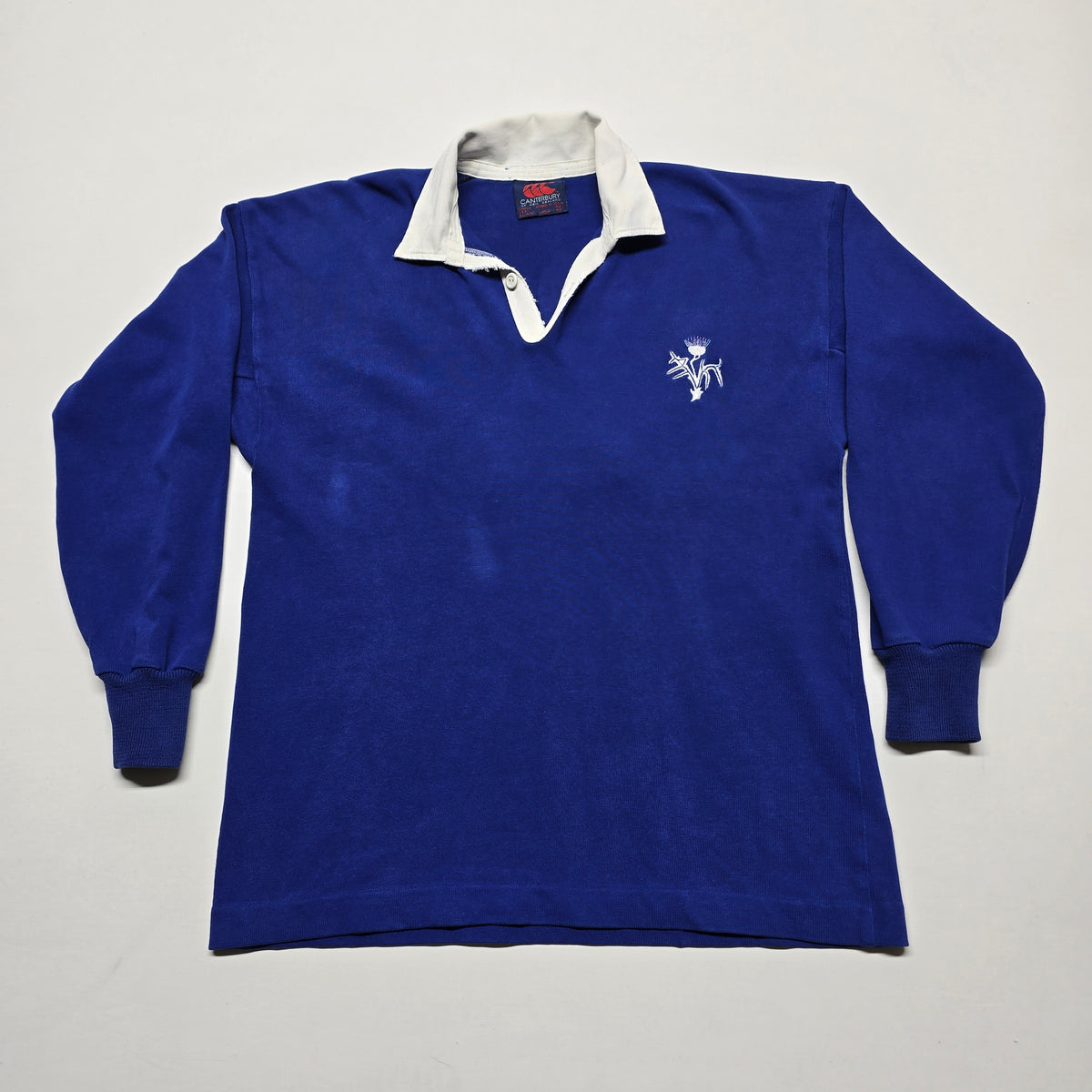 Vintage 1980's #20 Long-sleeve Rugby Jersey - Small/Medium