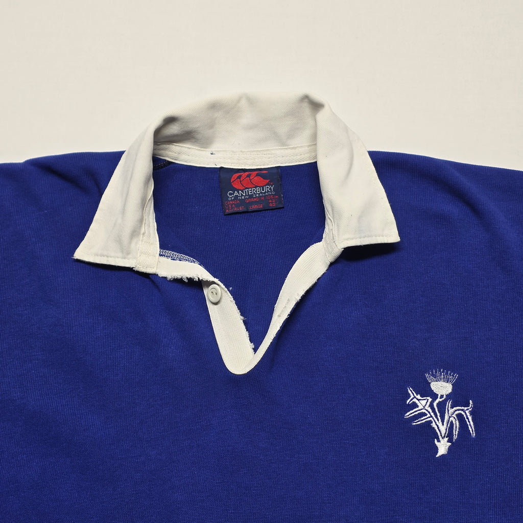 Vintage 1980's #20 Long-sleeve Rugby Jersey - Small/Medium