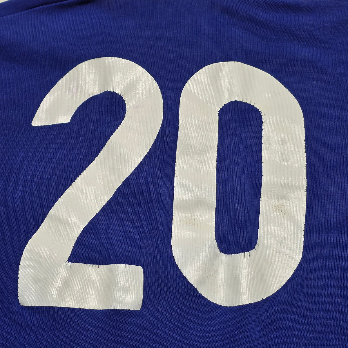 Vintage 1980's #20 Long-sleeve Rugby Jersey - Small/Medium