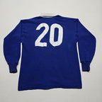 Vintage 1980's #20 Long-sleeve Rugby Jersey - Small/Medium