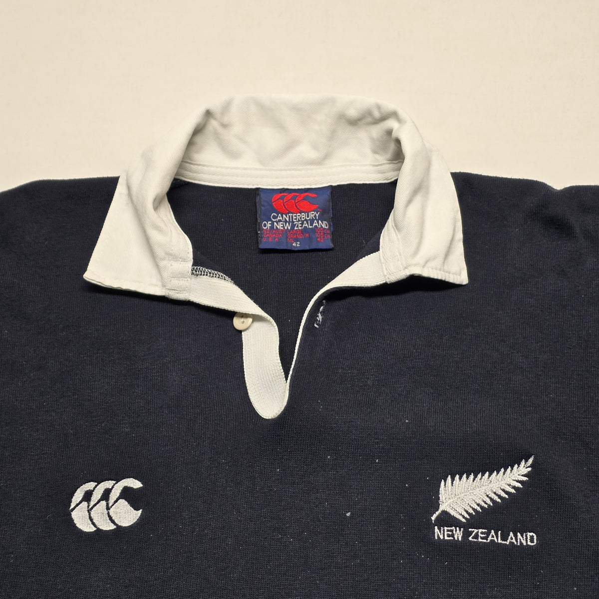 All Blacks Blue Label Long-sleeve Jersey - Small/Medium