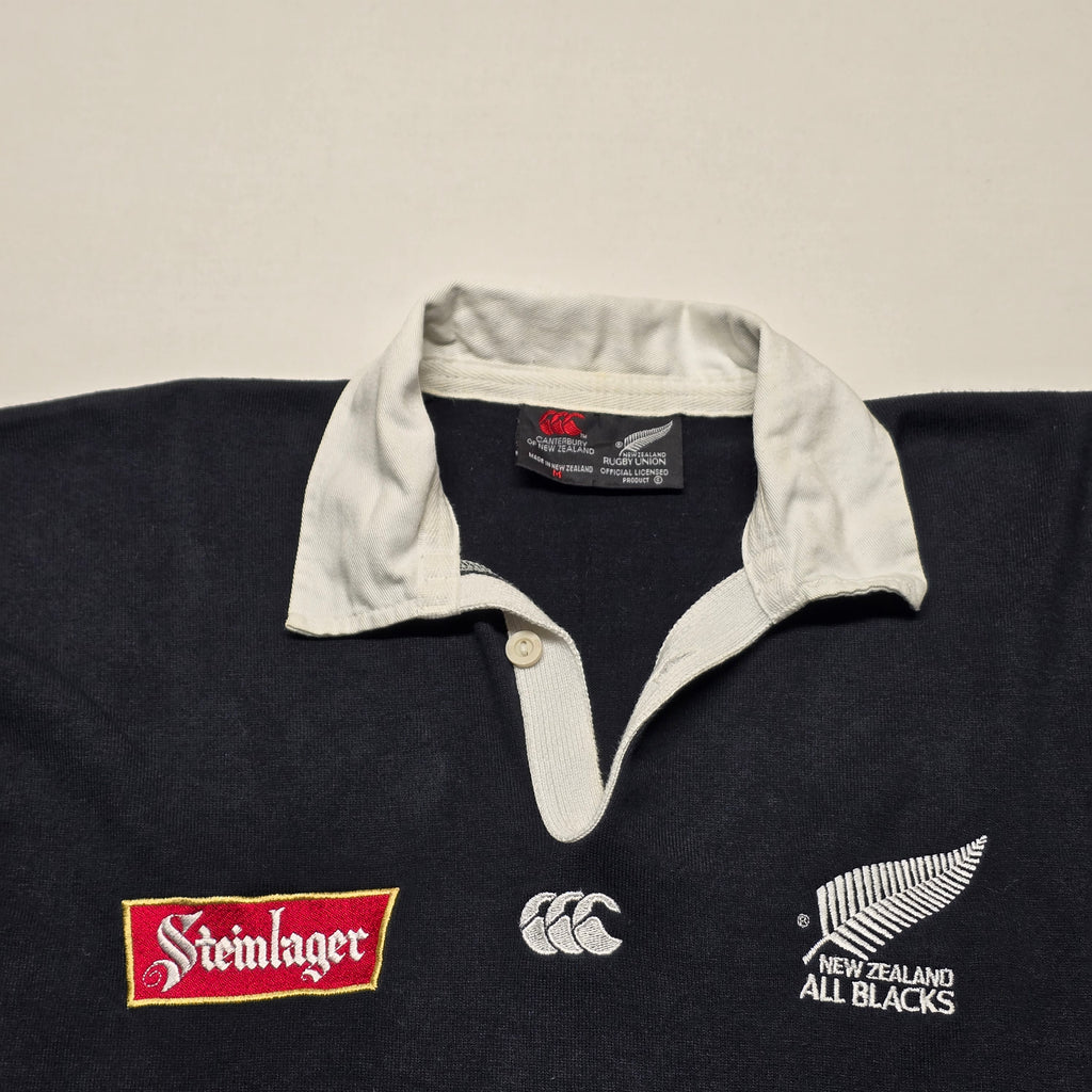 All Blacks 1994/95 Steinlager Long-sleeve Jersey - Medium