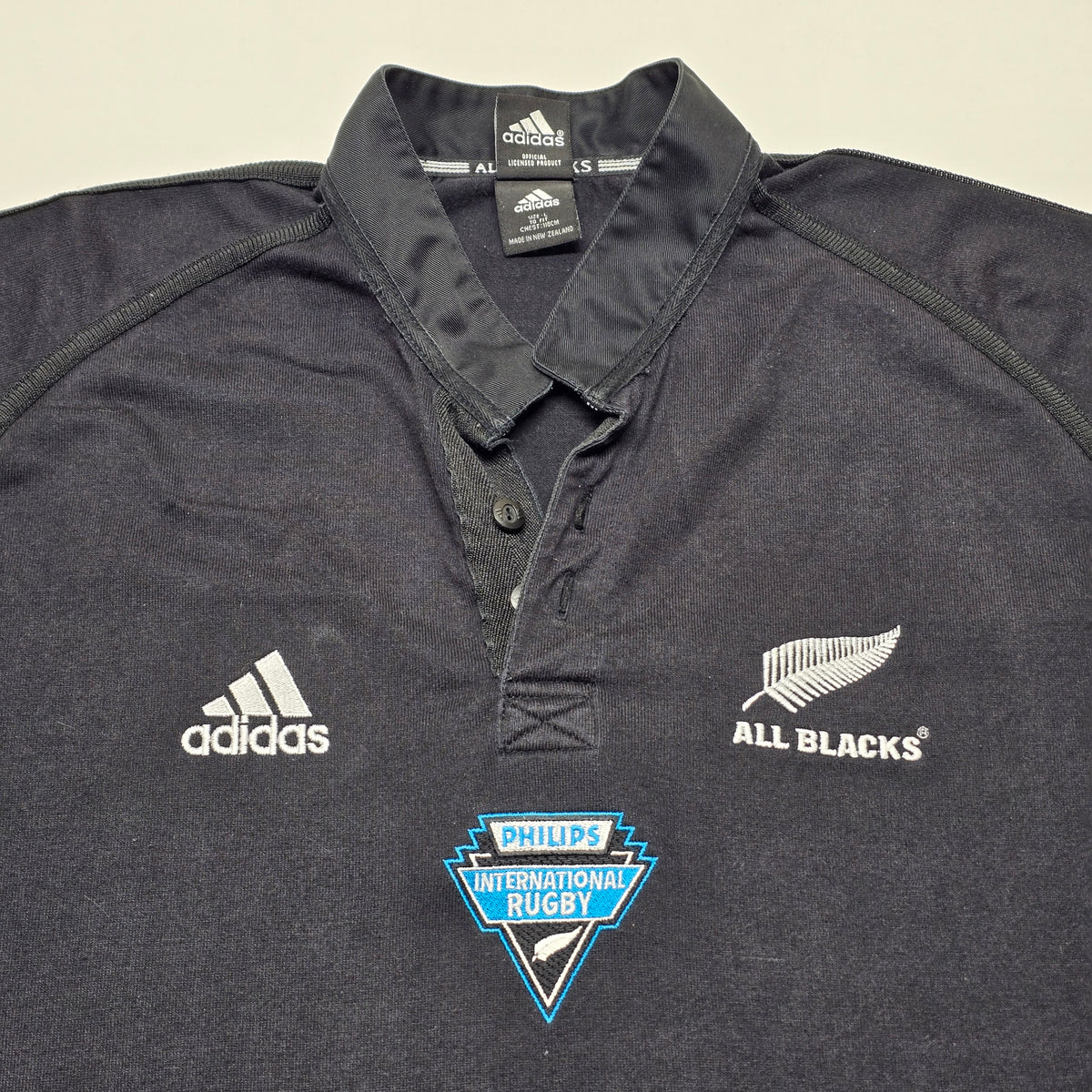 All Blacks 2001/02 Home Jersey - Large