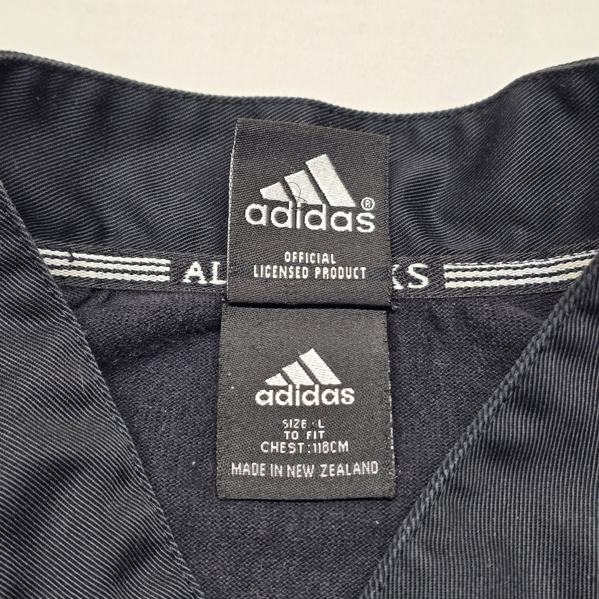 All Blacks 2001/02 Home Jersey - Large