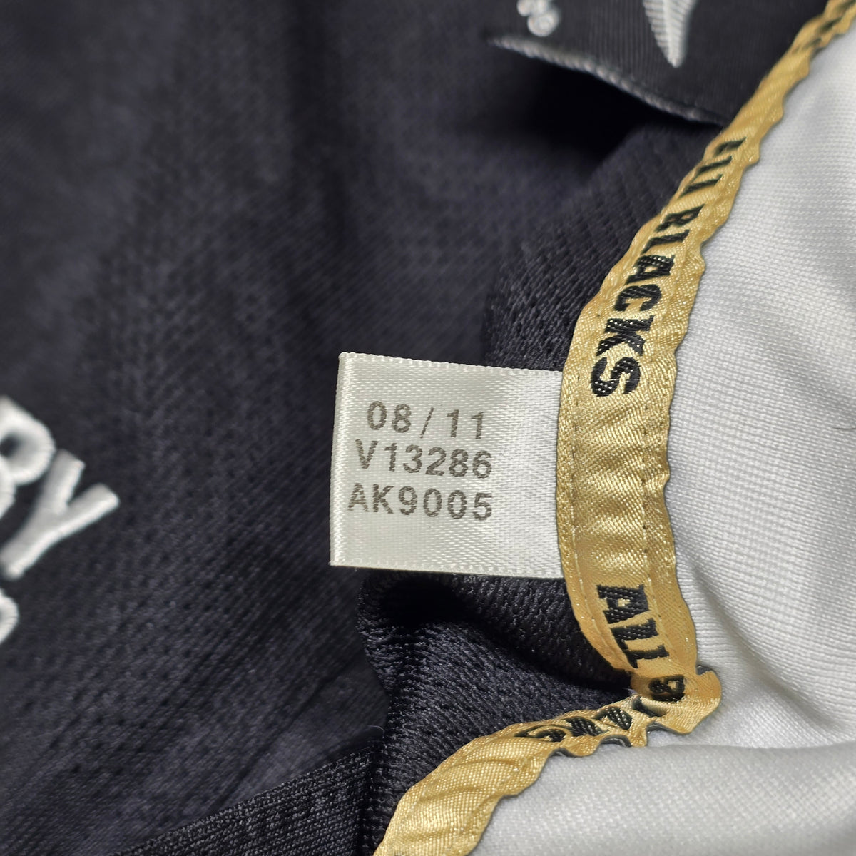 All Blacks 2011 RWC Home Jersey - Small