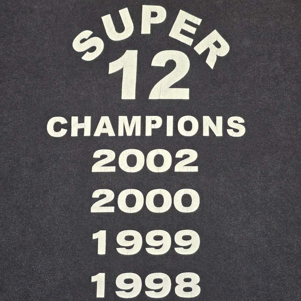 Crusaders Super 12 Champions T-shirt - Medium/Large