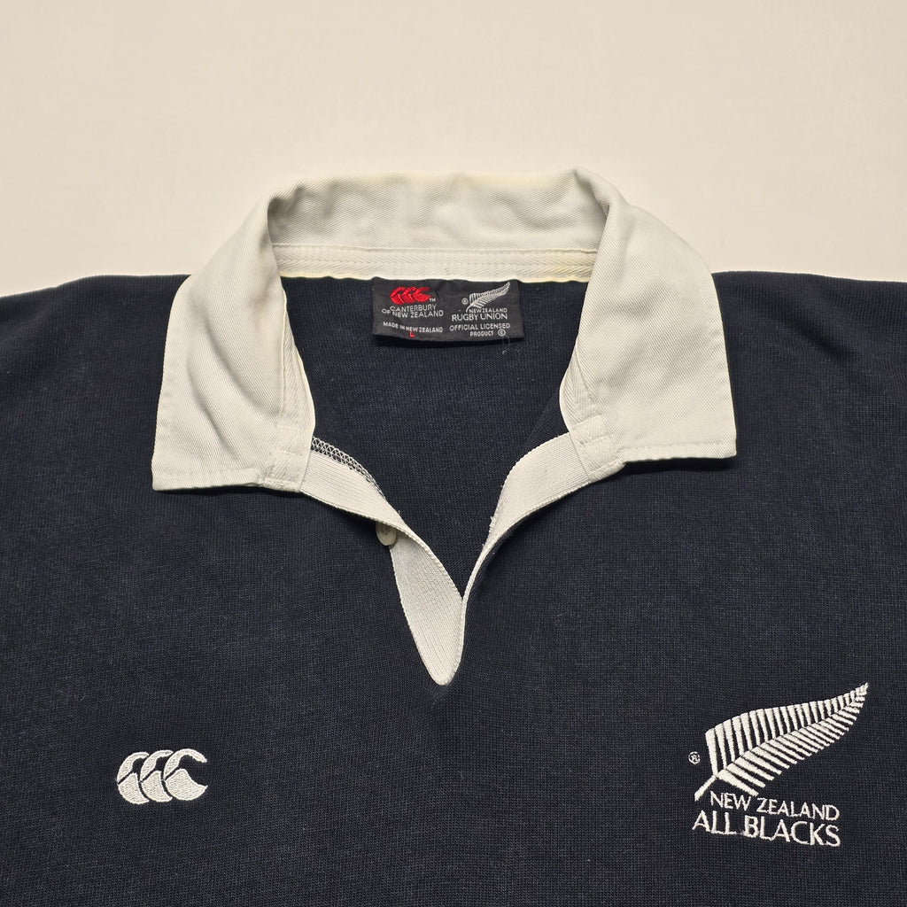 All Blacks 1993 Short-Sleeve Home Jersey - Large