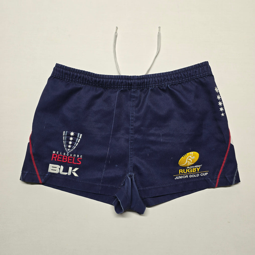 Melbourne Rebels Junior Gold Cup Shorts - Small/32"