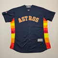 Houston Astros #27 Jose Altuve 2017 Champions Jersey - 3XL