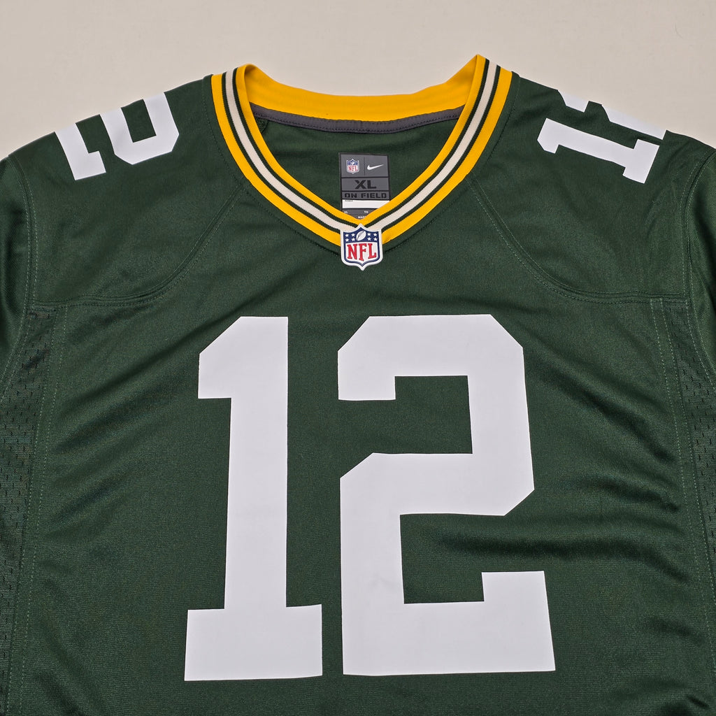 Green Bay Packers #12 Aaron Rodgers Jersey - XL