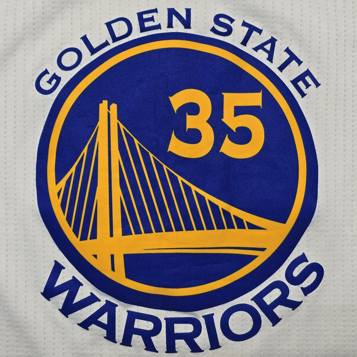 Golden State Warriors #35 Kevin Durant Jersey - Small
