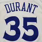 Golden State Warriors #35 Kevin Durant Jersey - Small
