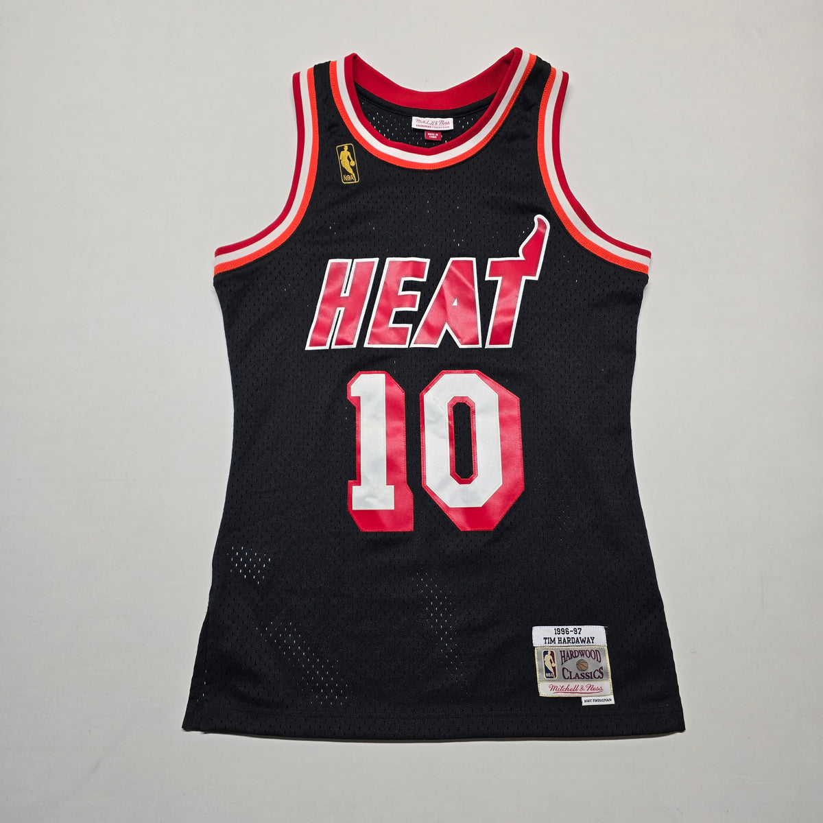 Miami Heat #10 Tim Hardaway Jersey - Small