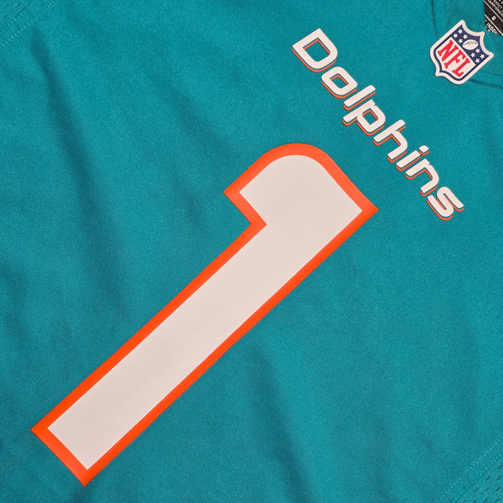 Miami Dolphins #1 Tua Tagovailoa Jersey - Large