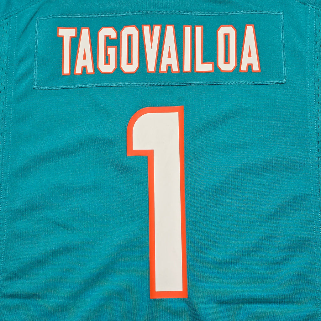 Miami Dolphins #1 Tua Tagovailoa Jersey - Large