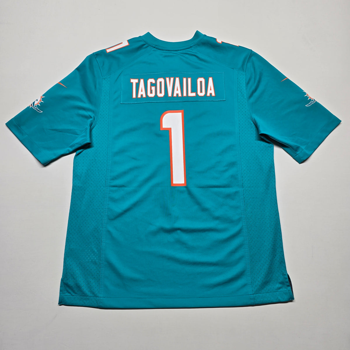 Miami Dolphins #1 Tua Tagovailoa Jersey - Large