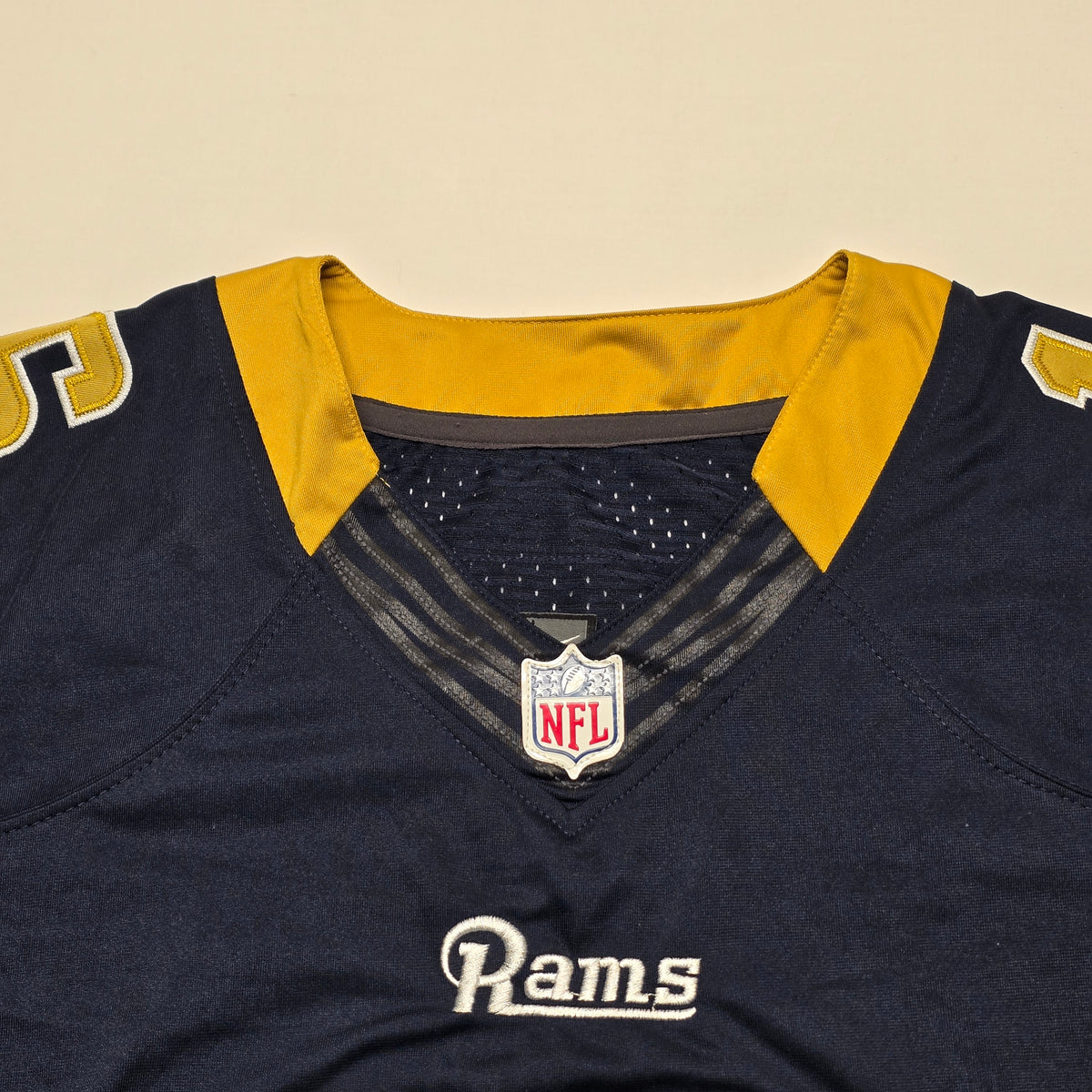 La Rams #16 Jared Goff Jersey - Large