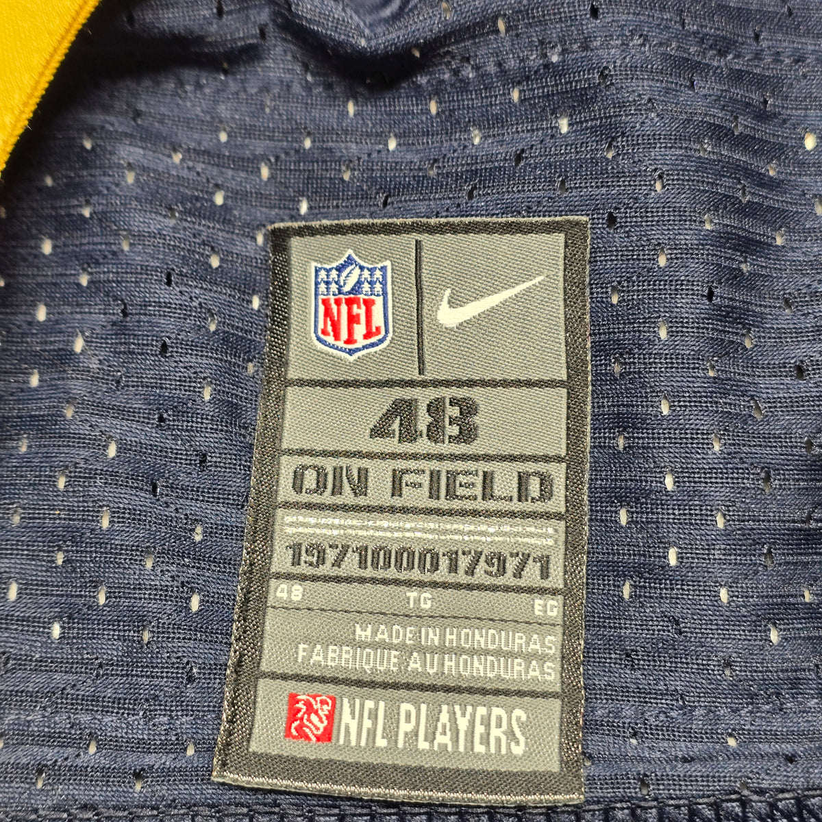 La Rams #16 Jared Goff Jersey - Large