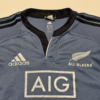 All Blacks 2014 Training Jersey (Player Issued/Ryan Crotty) - 8/Medium