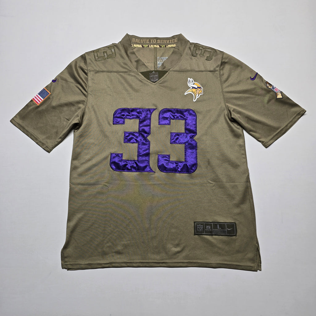 Minnesota Vikings #33 Dalvin Cook Jersey - Large