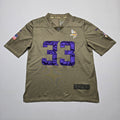 Minnesota Vikings #33 Dalvin Cook Jersey - Large