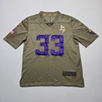 Minnesota Vikings #33 Dalvin Cook Jersey - Large
