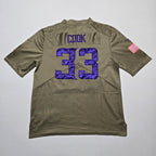 Minnesota Vikings #33 Dalvin Cook Jersey - Large