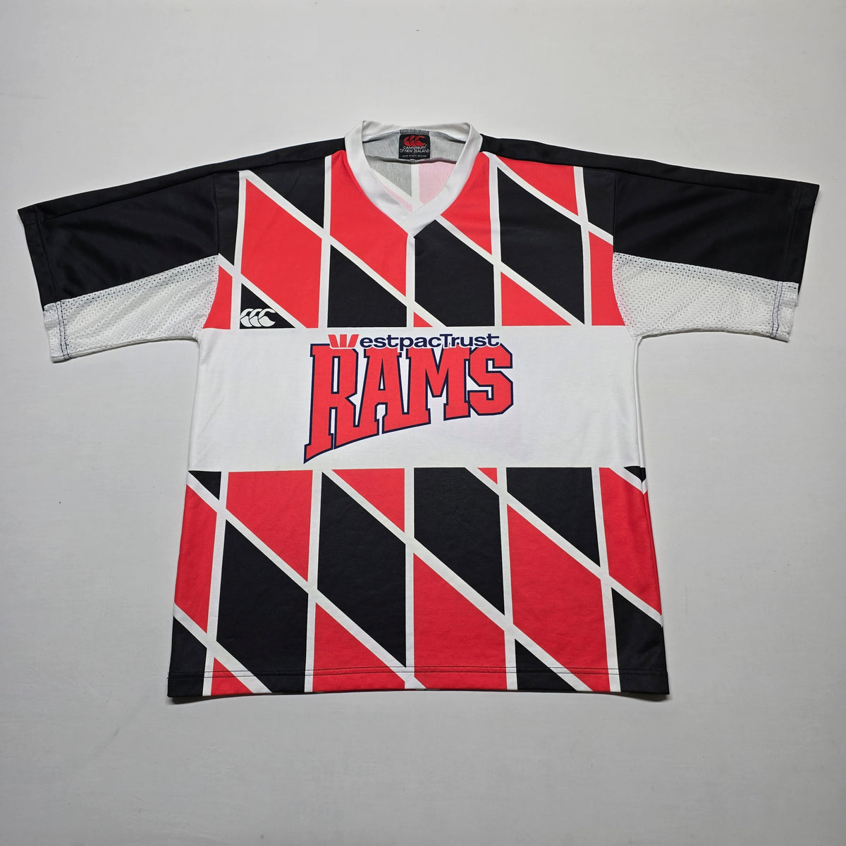 Canterbury Rams 1990's Warm-Up Top - Large