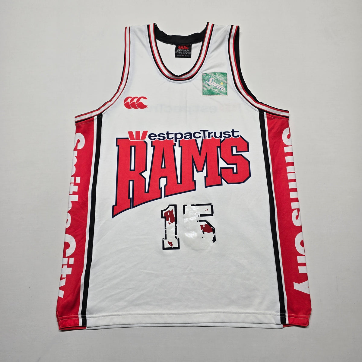 Canterbury Rams 1990's #15 Jersey - Large