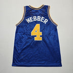 Golden State Warriors #4 Chris Webber 1993/94 Jersey - Medium