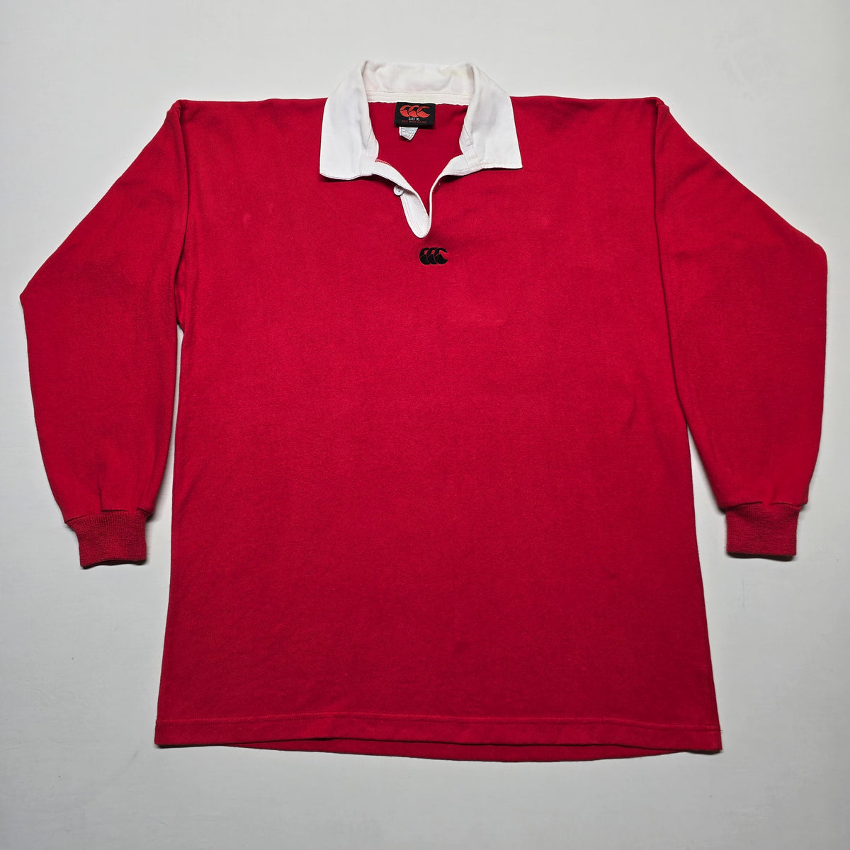 Vintage CCC Long-sleeve Rugby Jersey - XL