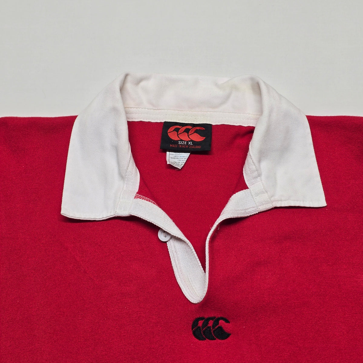 Vintage CCC Long-sleeve Rugby Jersey - XL