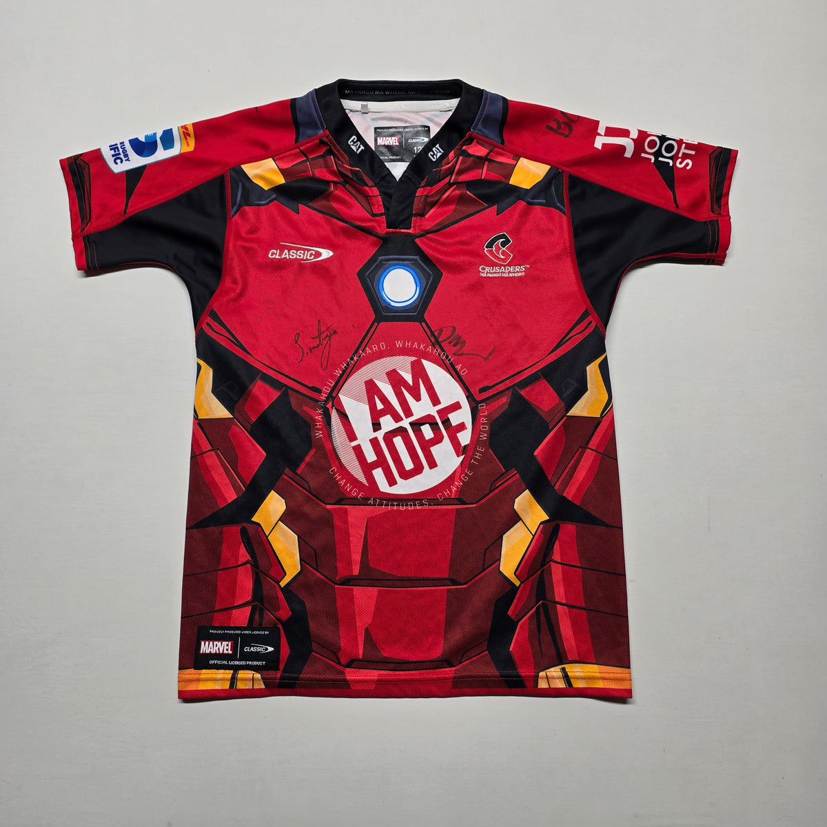 Crusaders 2025 Marvel Iron Man Jersey - 12YRS